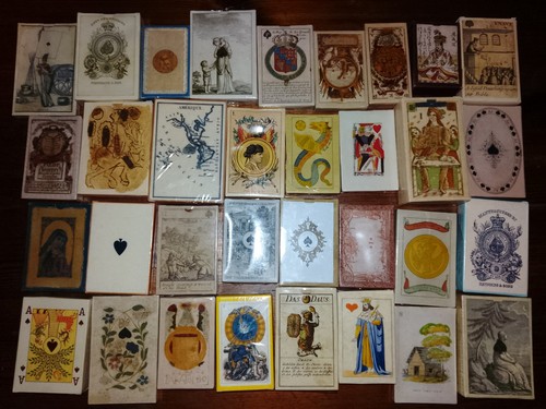 Grande lotto mazzi carte - mazzi, di