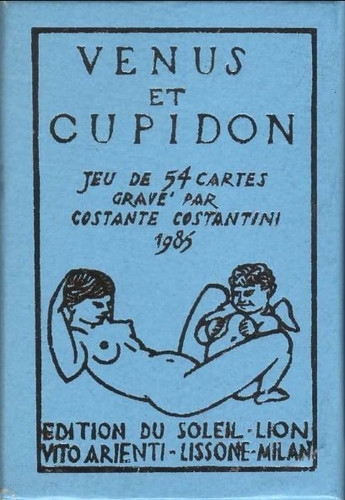 Mazzo carte gioco - da, “venus