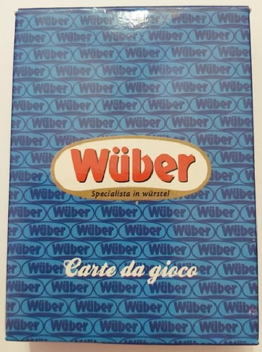 Mazzo carte poker wuber - carte,