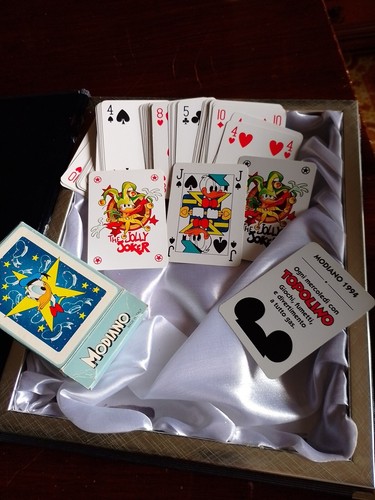Carte gioco modiano 1994 - gioco,