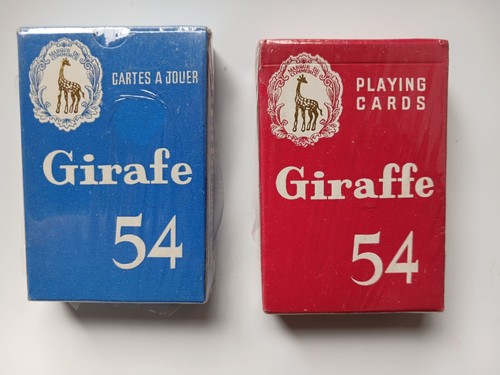 Carte gioco giraffe - carte,