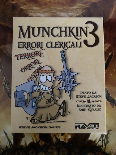 Munchkin errori clericali - 3, :