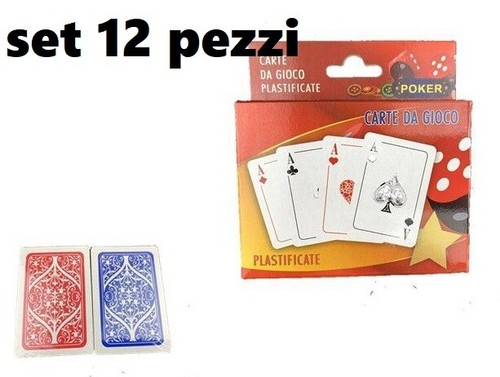 Set confezioni carte da - x,