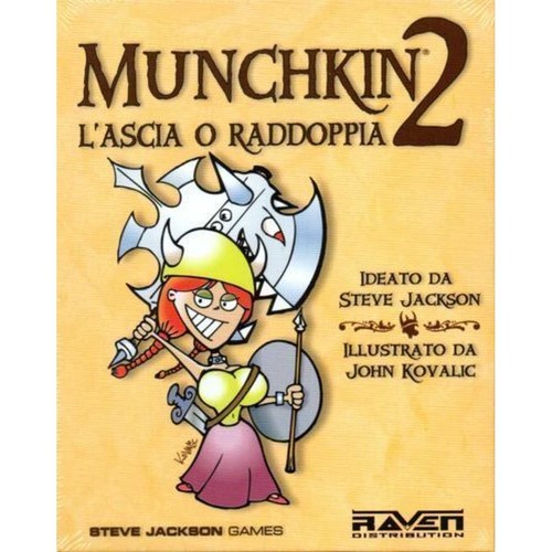 Munchkin ascia o raddoppia - o,