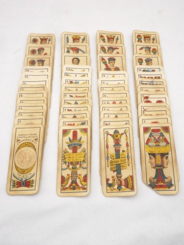 Carte gioco trevisane - gioco,