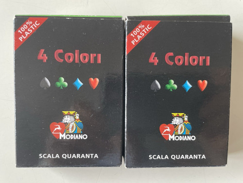 Carte gioco modiano mazzi - gioco, 2